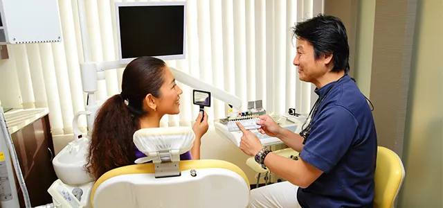 「今の見た目」を良くするのではなく、機能を伴った治療を心がけています