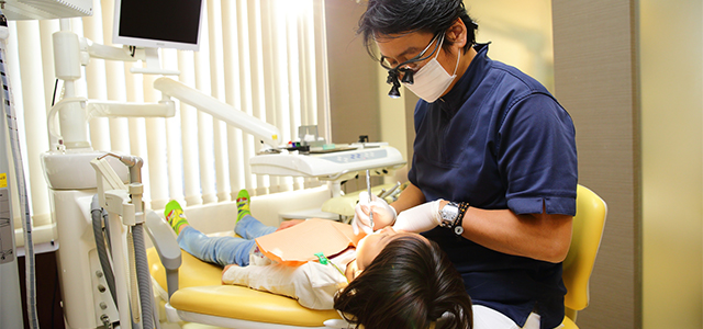 「歯医者さんは怖くない」が、最初の予防治療